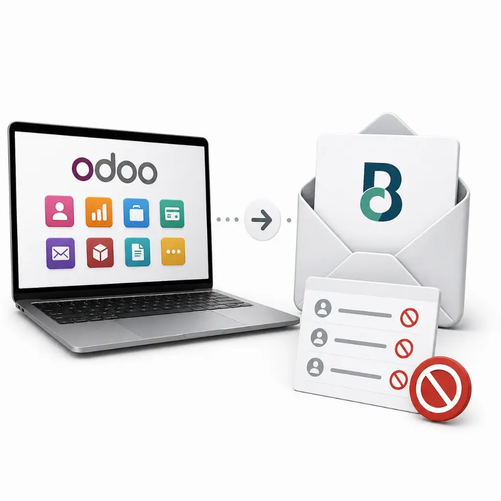 Conector Odoo-CorreoBox de automatización de listas negras